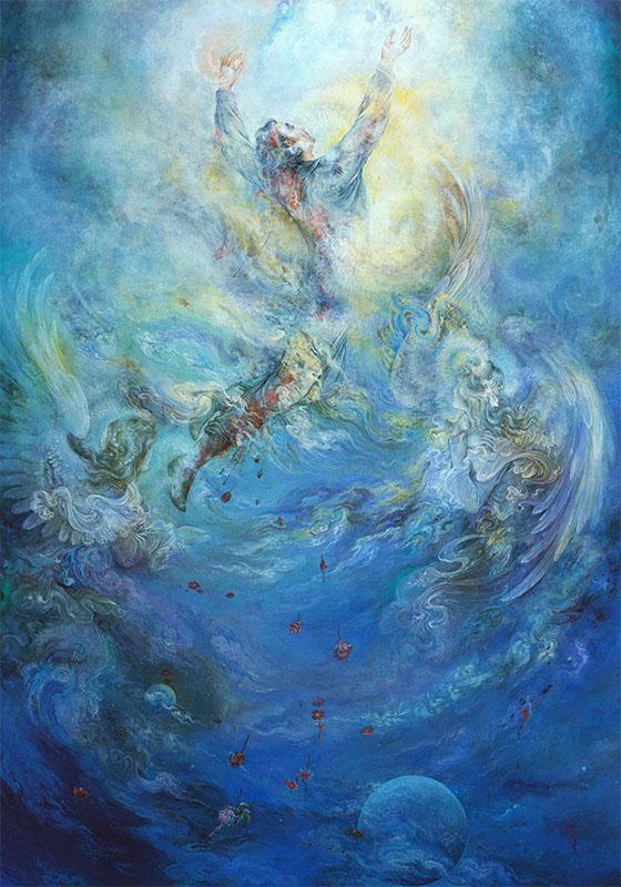 نگارهٔ شهید استاد محمود فرشچیان